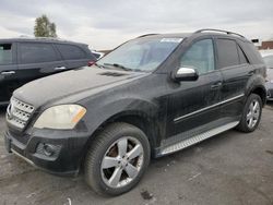 Mercedes-Benz salvage cars for sale: 2009 Mercedes-Benz ML 350