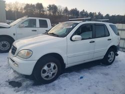 Mercedes-Benz salvage cars for sale: 2005 Mercedes-Benz ML 350