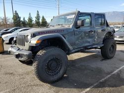 Jeep salvage cars for sale: 2018 Jeep Wrangler Unlimited Rubicon