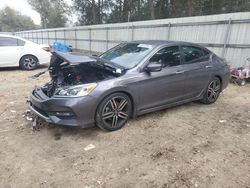 Honda Accord salvage cars for sale: 2016 Honda Accord Sport