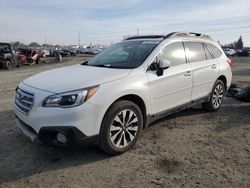 Subaru Outback salvage cars for sale: 2017 Subaru Outback 2.5I Limited