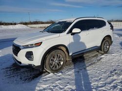 Hyundai salvage cars for sale: 2020 Hyundai Santa FE SE