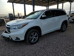 Toyota salvage cars for sale: 2015 Toyota Highlander XLE