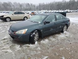 Honda Accord salvage cars for sale: 2004 Honda Accord EX