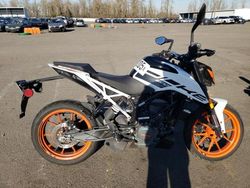 Salvage cars for sale from Copart Portland, OR: 2021 KTM 200 Duke
