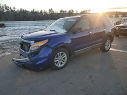 Ford Explorer salvage cars for sale: 2014 Ford Explorer XLT