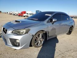 Salvage cars for sale from Copart Sun Valley, CA: 2016 Subaru WRX Premium