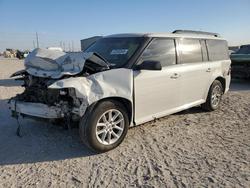 Salvage cars for sale from Copart Haslet, TX: 2014 Ford Flex se