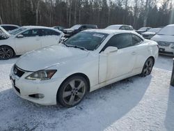 Lexus salvage cars for sale: 2011 Lexus IS 250