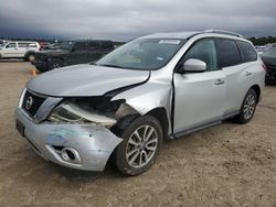 Nissan salvage cars for sale: 2015 Nissan Pathfinder S