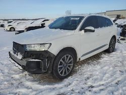 Audi salvage cars for sale: 2017 Audi Q7 Premium Plus