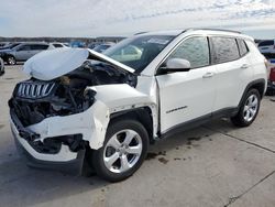 Salvage cars for sale from Copart Grand Prairie, TX: 2020 Jeep Compass Latitude