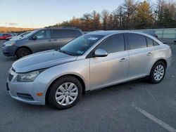 Chevrolet salvage cars for sale: 2011 Chevrolet Cruze LT