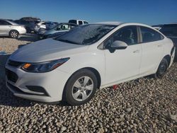 Chevrolet Cruze salvage cars for sale: 2017 Chevrolet Cruze LS