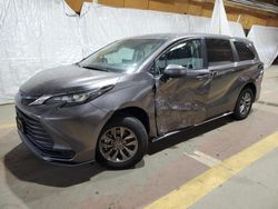 Salvage cars for sale from Copart Marlboro, NY: 2024 Toyota Sienna LE