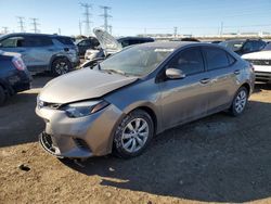 Toyota Corolla l Vehiculos salvage en venta: 2015 Toyota Corolla L