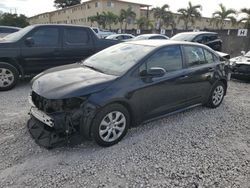 Toyota Corolla salvage cars for sale: 2020 Toyota Corolla LE