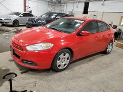 Dodge Dart salvage cars for sale: 2016 Dodge Dart SE