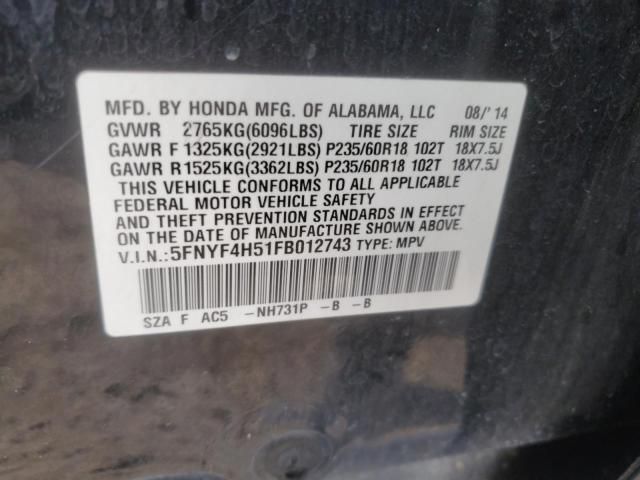 2015 Honda Pilot EXL
