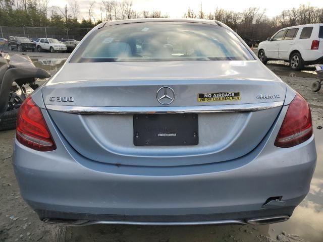 2016 Mercedes-Benz C 300 4matic