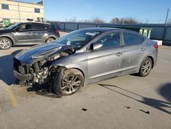 Hyundai salvage cars for sale: 2018 Hyundai Elantra SEL