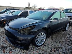 Tesla salvage cars for sale: 2019 Tesla Model 3