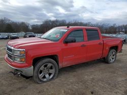 Chevrolet Silverado k1500 lt salvage cars for sale: 2014 Chevrolet Silverado K1500 LT