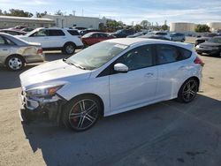 Salvage cars for sale from Copart Martinez, CA: 2017 Ford Focus ST