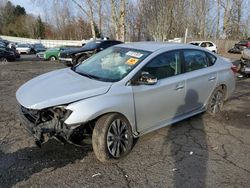 Nissan salvage cars for sale: 2016 Nissan Sentra S