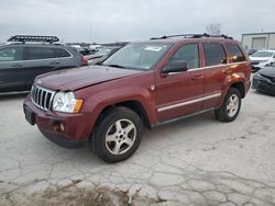 Jeep salvage cars for sale: 2007 Jeep Grand Cherokee Limited