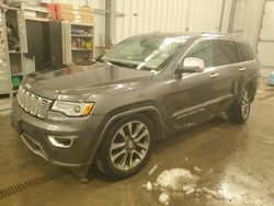 Jeep salvage cars for sale: 2018 Jeep Grand Cherokee Overland