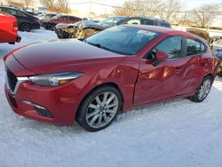 Mazda salvage cars for sale: 2017 Mazda 3 Grand Touring