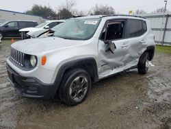 Jeep salvage cars for sale: 2017 Jeep Renegade Sport