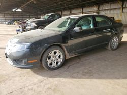 Salvage cars for sale from Copart Phoenix, AZ: 2010 Ford Fusion SE