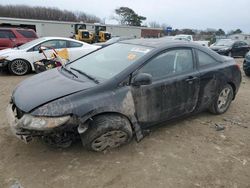 Honda Civic salvage cars for sale: 2010 Honda Civic LX