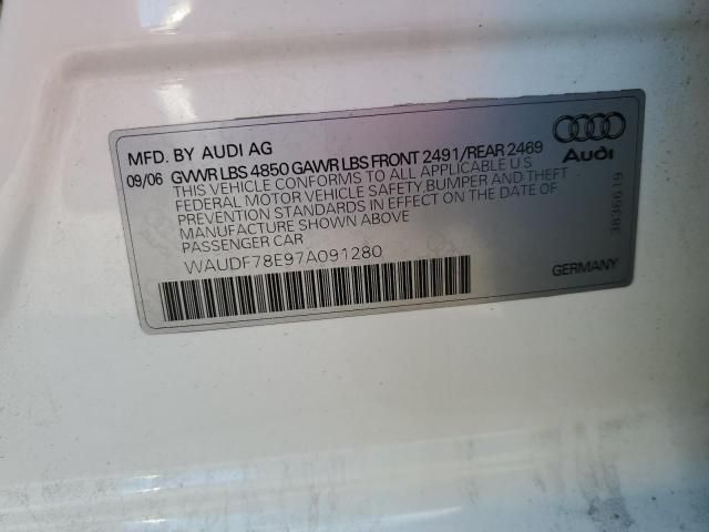 2007 Audi A4 2.0T Quattro