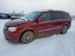 Chrysler Town & Country Touring l Vehiculos salvage en venta: 2015 Chrysler Town & Country Touring L