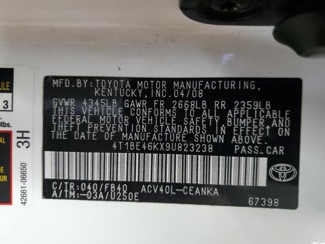 2009 Toyota Camry Base