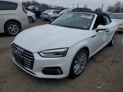 Audi salvage cars for sale: 2018 Audi A5 Premium