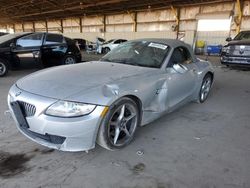 BMW z4 salvage cars for sale: 2007 BMW Z4 3.0SI