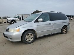 Honda Odyssey ex salvage cars for sale: 2001 Honda Odyssey EX