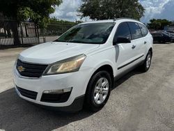 Chevrolet Traverse salvage cars for sale: 2016 Chevrolet Traverse LS