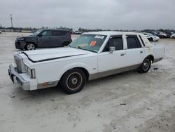 Lincoln salvage cars for sale: 1988 Lincoln Town Car Signature