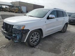 Jeep Grand Cherokee salvage cars for sale: 2016 Jeep Grand Cherokee Overland