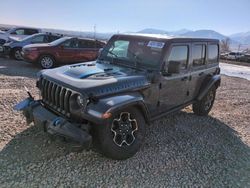 Jeep Wrangler salvage cars for sale: 2022 Jeep Wrangler Unlimited Rubicon 4XE