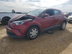 Salvage cars for sale from Copart San Antonio, TX: 2019 Toyota C-HR XLE