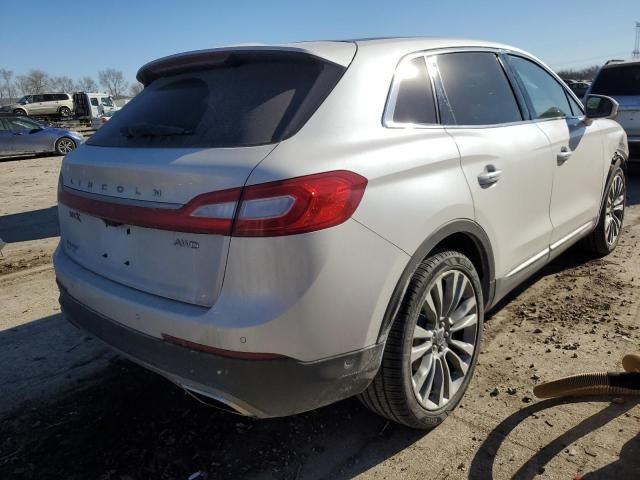 2016 Lincoln MKX Reserve