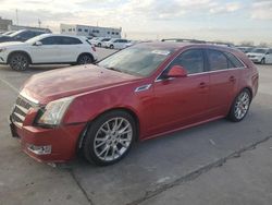 Vehiculos salvage en venta de Copart Grand Prairie, TX: 2010 Cadillac CTS Premium Collection