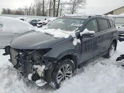 Salvage cars for sale from Copart Central Square, NY: 2018 Toyota Rav4 HV LE