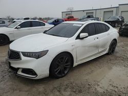 Acura salvage cars for sale: 2018 Acura TLX TECH+A